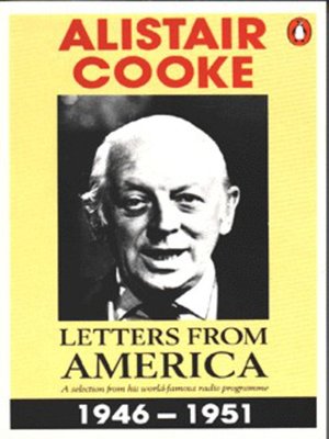 cover image of Letters from America, 1946-1951